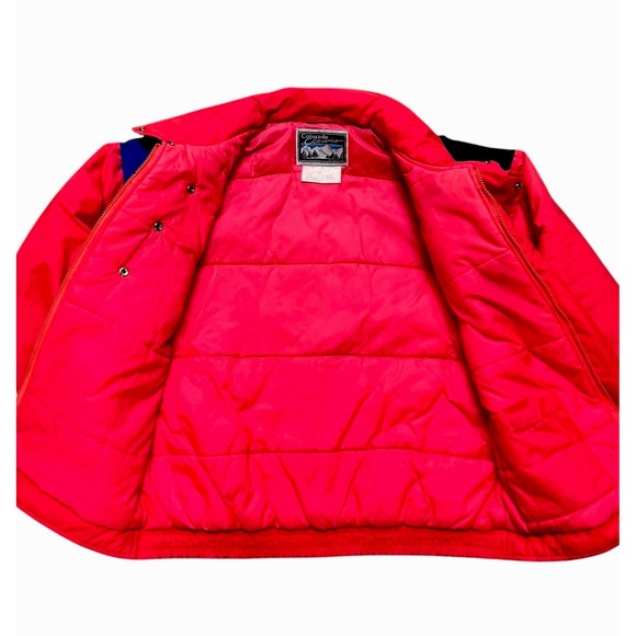 Vintage Gerry Ski Jacket Men's Medium Neon Retro Parka Coat‎ 80s Made in the USA - Picture 8 of 15